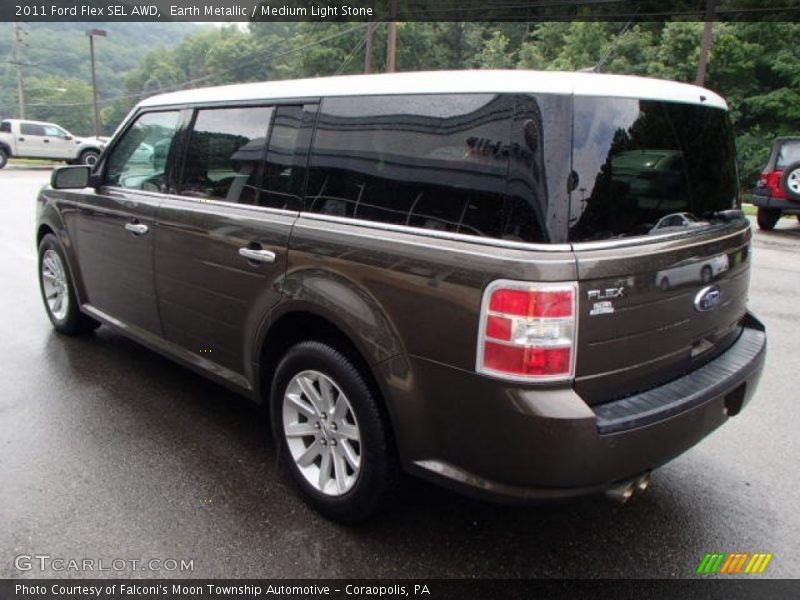 Earth Metallic / Medium Light Stone 2011 Ford Flex SEL AWD