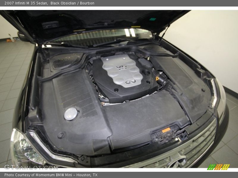 Black Obsidian / Bourbon 2007 Infiniti M 35 Sedan