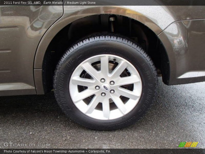 Earth Metallic / Medium Light Stone 2011 Ford Flex SEL AWD