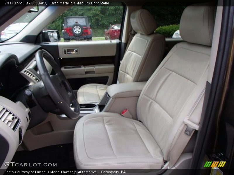 Earth Metallic / Medium Light Stone 2011 Ford Flex SEL AWD