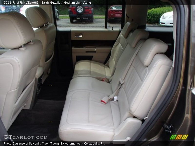 Earth Metallic / Medium Light Stone 2011 Ford Flex SEL AWD