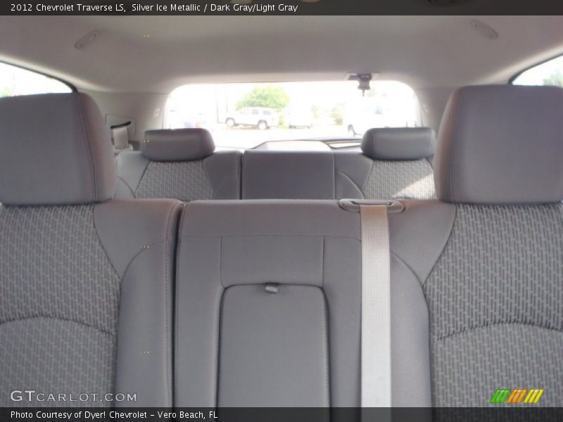 Silver Ice Metallic / Dark Gray/Light Gray 2012 Chevrolet Traverse LS