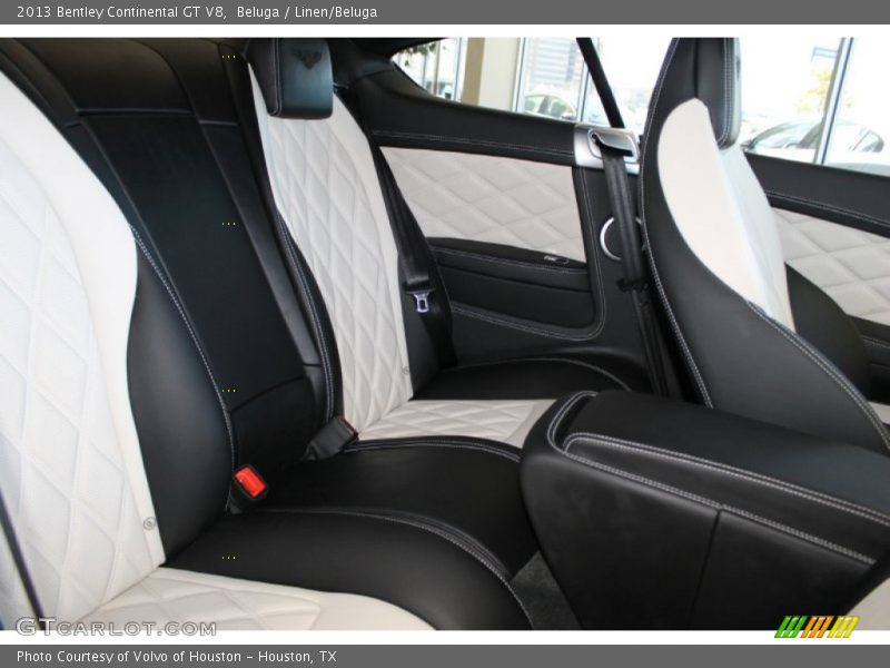 Rear Seat of 2013 Continental GT V8 