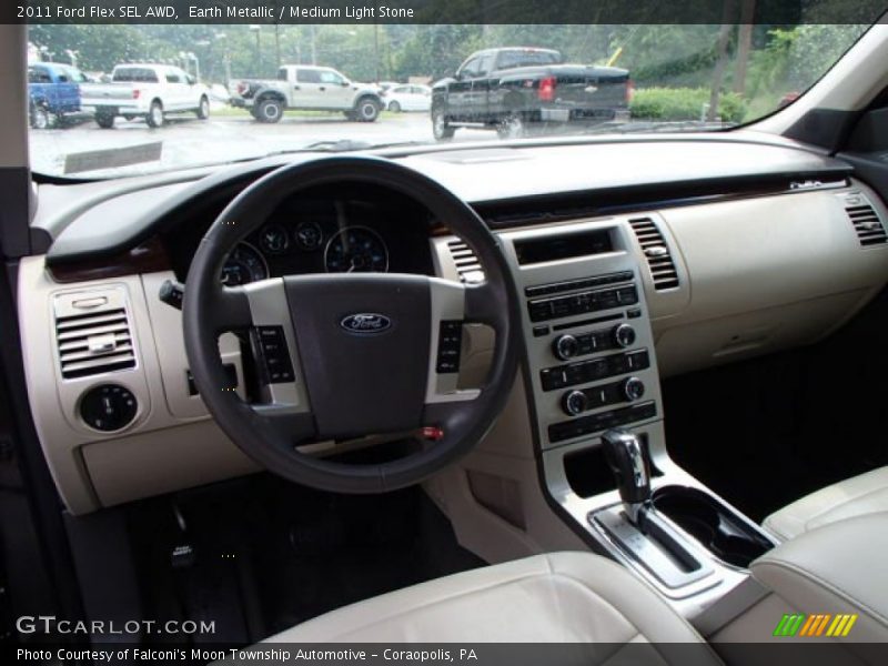 Earth Metallic / Medium Light Stone 2011 Ford Flex SEL AWD