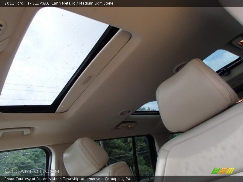 Earth Metallic / Medium Light Stone 2011 Ford Flex SEL AWD