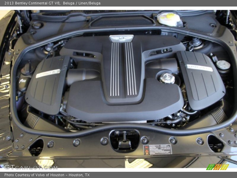  2013 Continental GT V8  Engine - 4.0 Liter Twin Turbocharged DOHC 32-Valve VVT V8