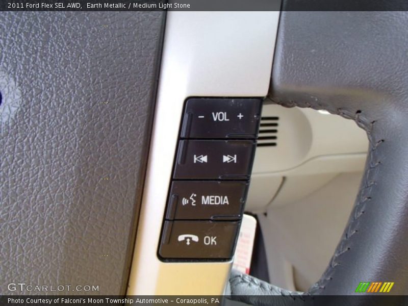 Earth Metallic / Medium Light Stone 2011 Ford Flex SEL AWD