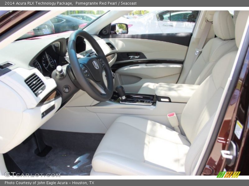 Pomegranite Red Pearl / Seacoast 2014 Acura RLX Technology Package