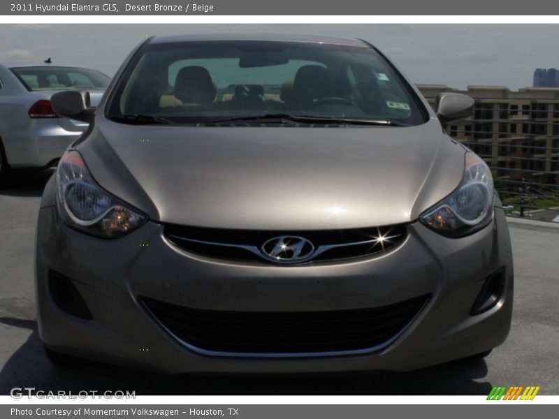 Desert Bronze / Beige 2011 Hyundai Elantra GLS