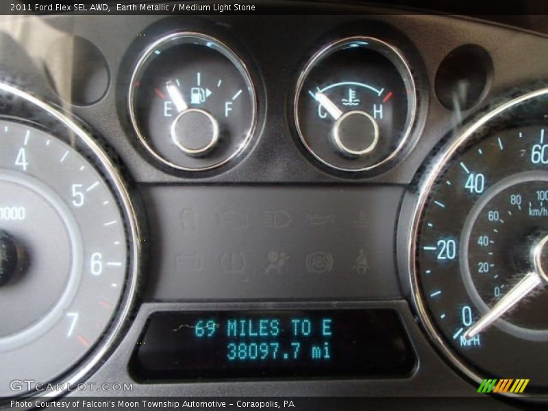 Earth Metallic / Medium Light Stone 2011 Ford Flex SEL AWD
