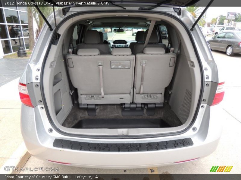 Alabaster Silver Metallic / Gray 2012 Honda Odyssey EX-L