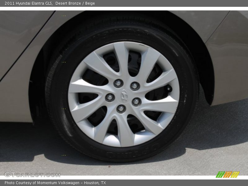 Desert Bronze / Beige 2011 Hyundai Elantra GLS