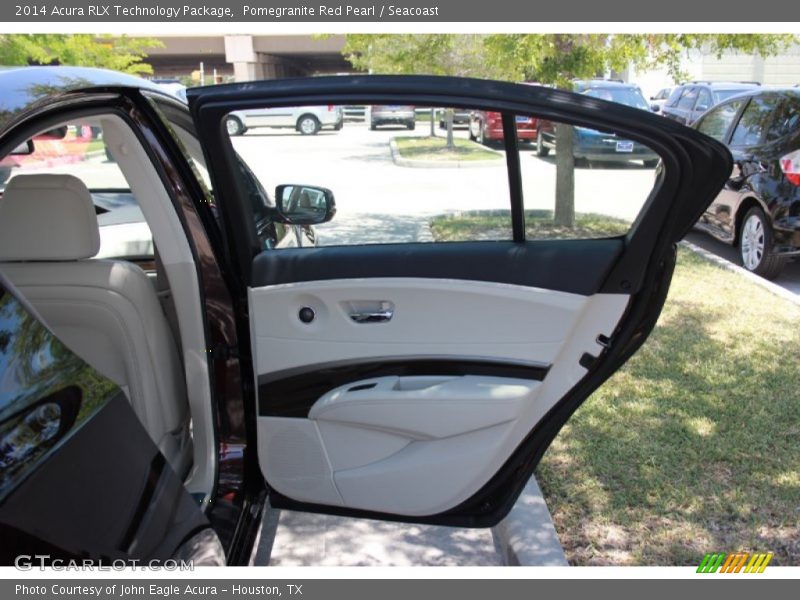 Pomegranite Red Pearl / Seacoast 2014 Acura RLX Technology Package