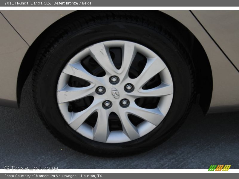 Desert Bronze / Beige 2011 Hyundai Elantra GLS