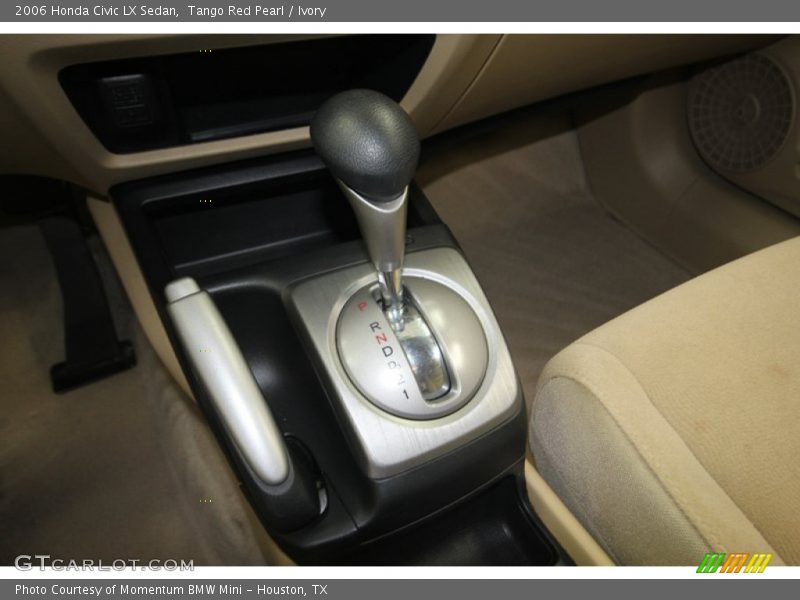Tango Red Pearl / Ivory 2006 Honda Civic LX Sedan