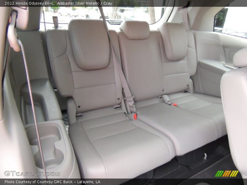 Alabaster Silver Metallic / Gray 2012 Honda Odyssey EX-L