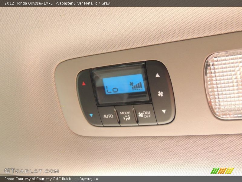 Alabaster Silver Metallic / Gray 2012 Honda Odyssey EX-L