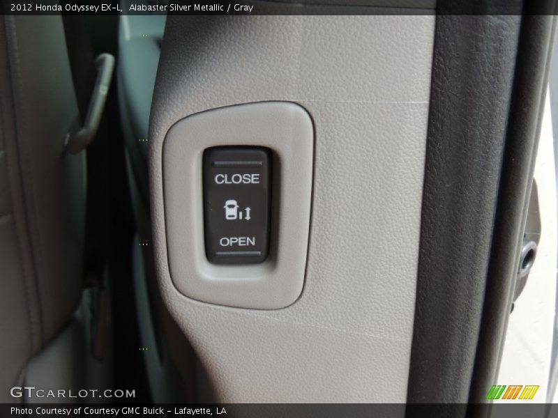 Alabaster Silver Metallic / Gray 2012 Honda Odyssey EX-L