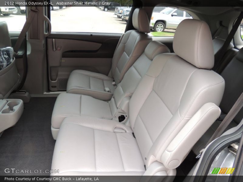 Alabaster Silver Metallic / Gray 2012 Honda Odyssey EX-L