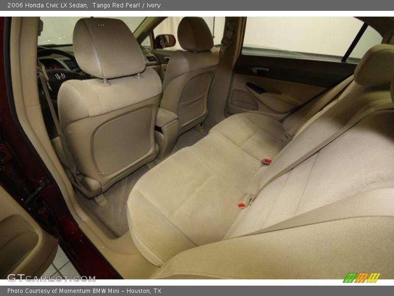 Tango Red Pearl / Ivory 2006 Honda Civic LX Sedan