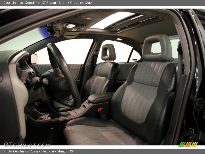  2001 Grand Prix GT Sedan Graphite/Gray Interior