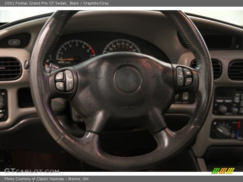 Black / Graphite/Gray 2001 Pontiac Grand Prix GT Sedan