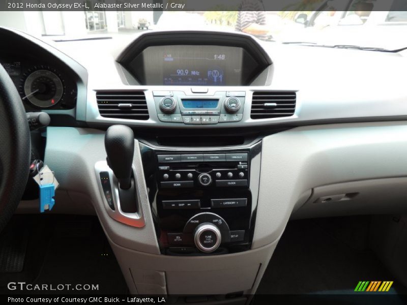Alabaster Silver Metallic / Gray 2012 Honda Odyssey EX-L