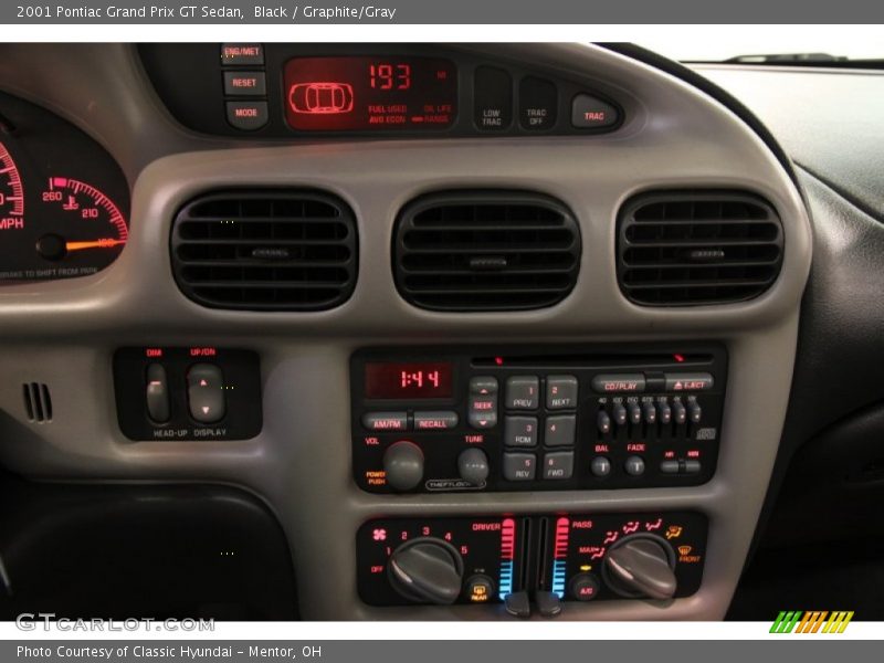 Black / Graphite/Gray 2001 Pontiac Grand Prix GT Sedan