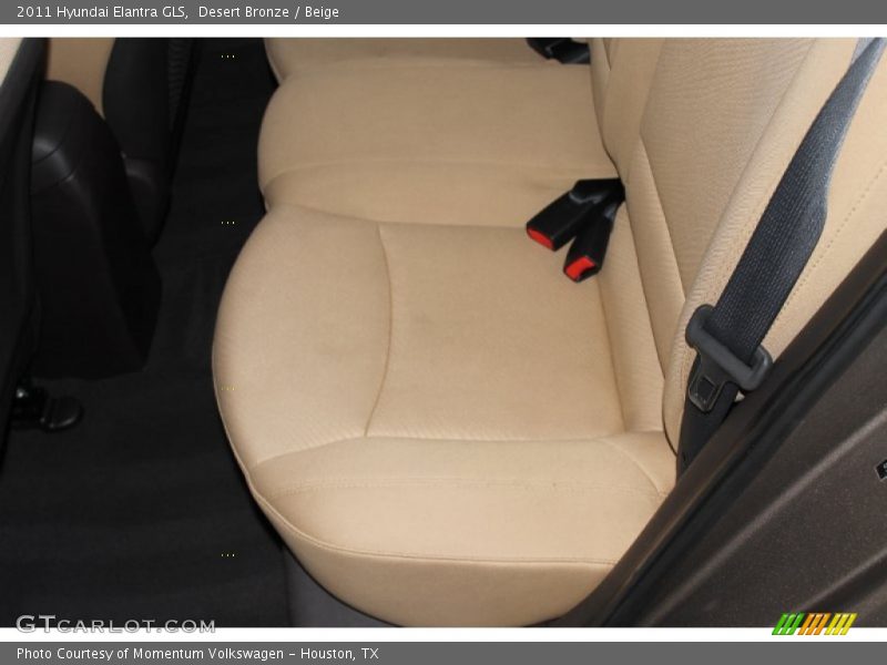 Desert Bronze / Beige 2011 Hyundai Elantra GLS