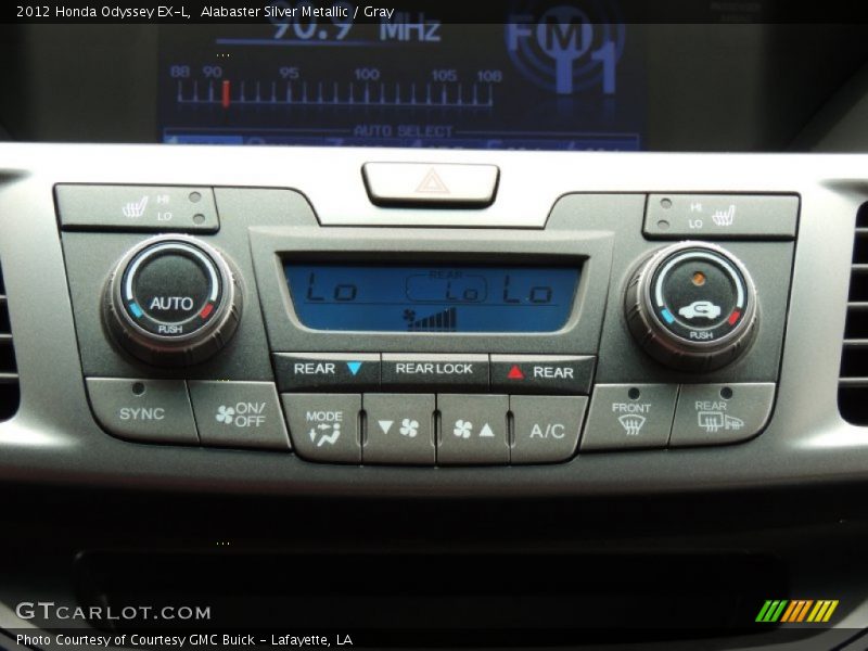 Alabaster Silver Metallic / Gray 2012 Honda Odyssey EX-L