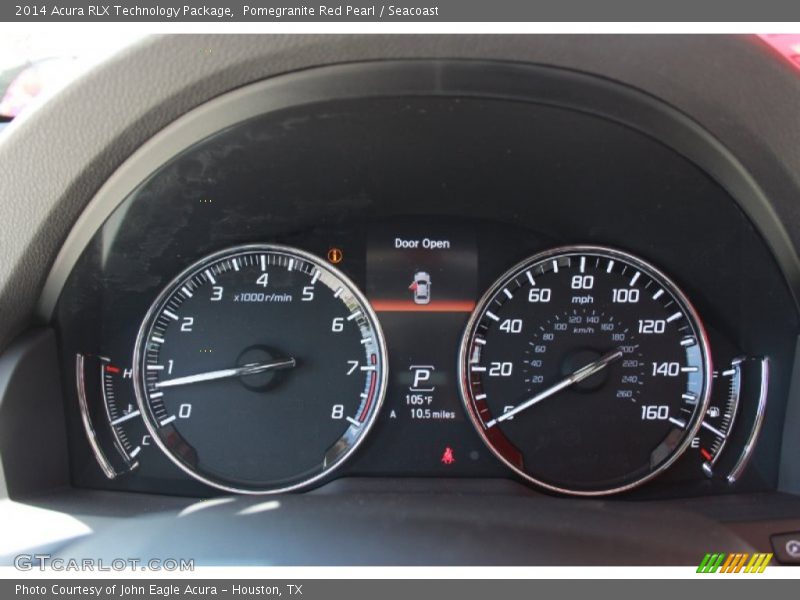  2014 RLX Technology Package Technology Package Gauges