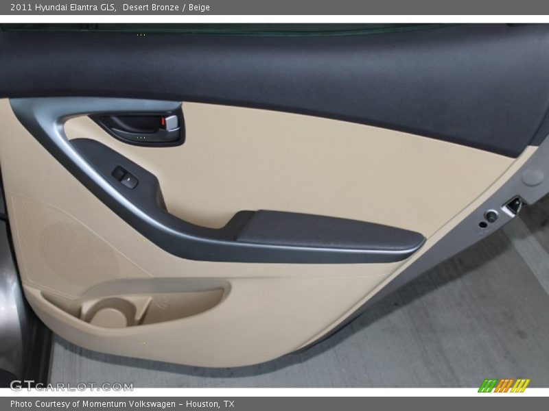 Desert Bronze / Beige 2011 Hyundai Elantra GLS