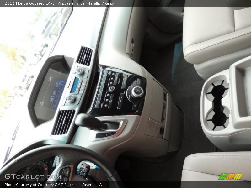 Alabaster Silver Metallic / Gray 2012 Honda Odyssey EX-L