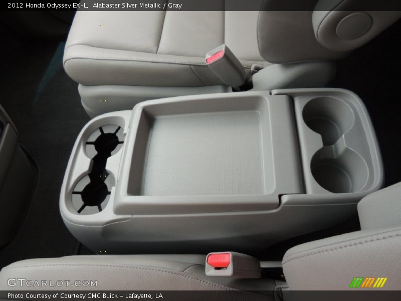 Alabaster Silver Metallic / Gray 2012 Honda Odyssey EX-L