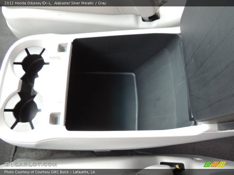 Alabaster Silver Metallic / Gray 2012 Honda Odyssey EX-L