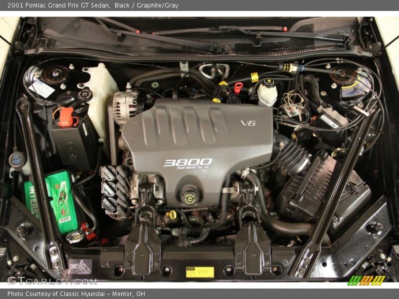 Black / Graphite/Gray 2001 Pontiac Grand Prix GT Sedan