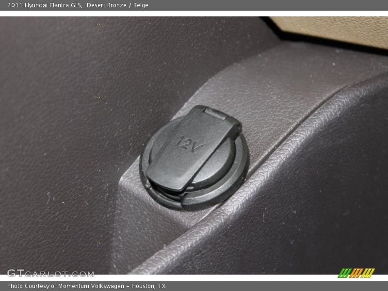 Desert Bronze / Beige 2011 Hyundai Elantra GLS