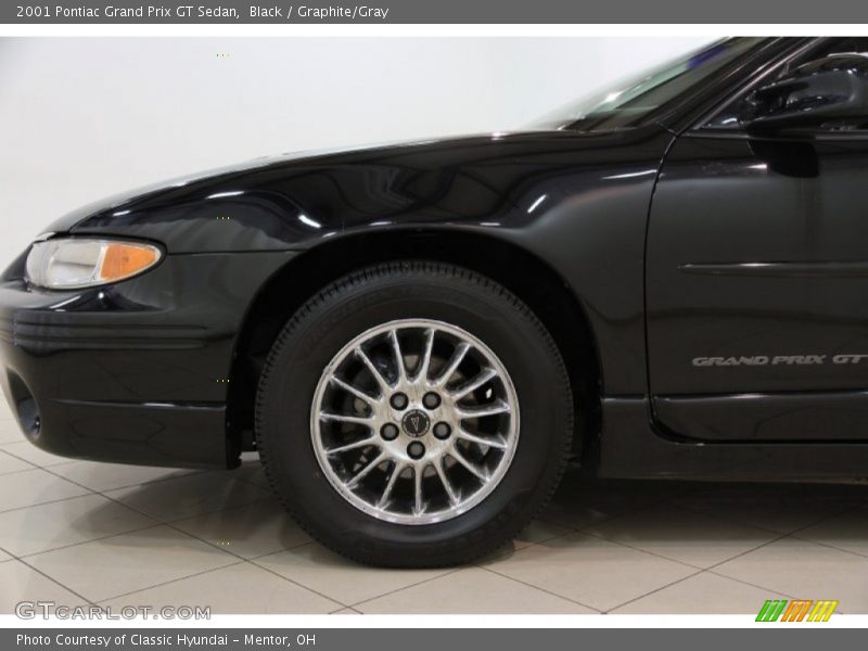 Black / Graphite/Gray 2001 Pontiac Grand Prix GT Sedan