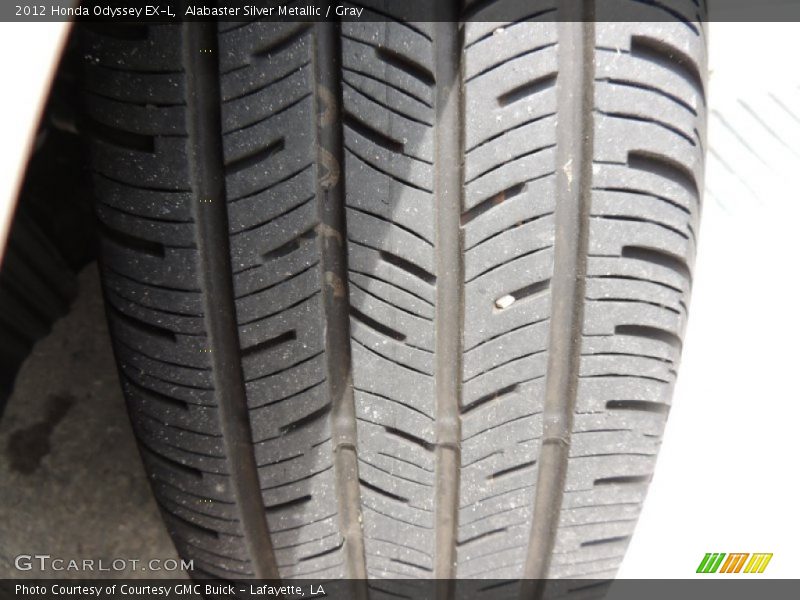 Alabaster Silver Metallic / Gray 2012 Honda Odyssey EX-L
