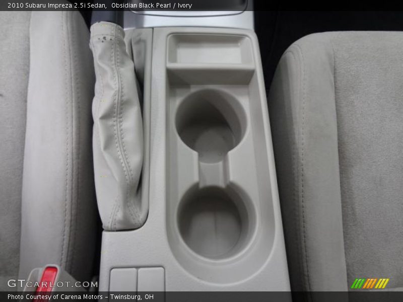 Obsidian Black Pearl / Ivory 2010 Subaru Impreza 2.5i Sedan