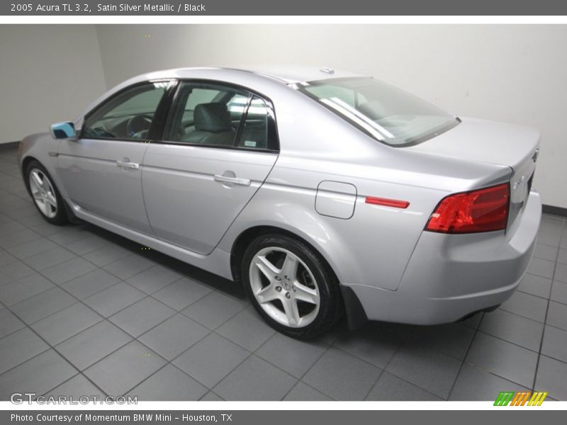 Satin Silver Metallic / Black 2005 Acura TL 3.2