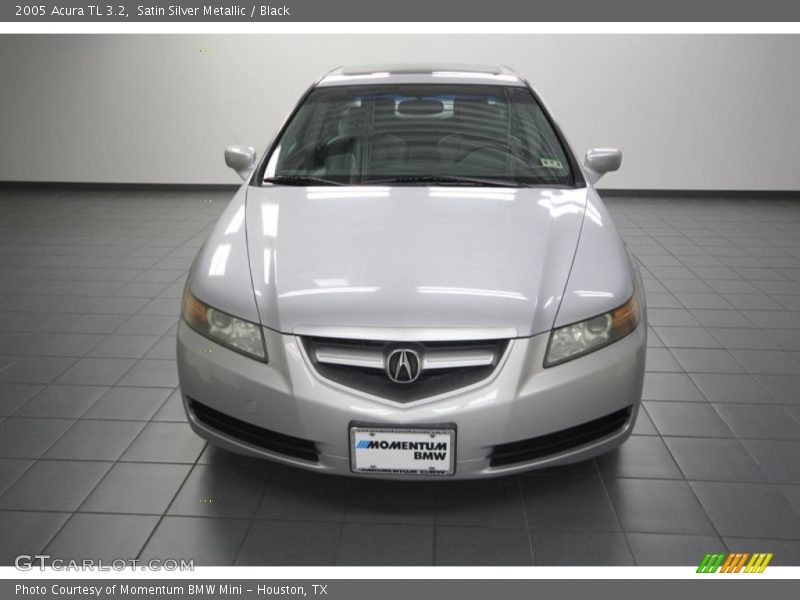 Satin Silver Metallic / Black 2005 Acura TL 3.2