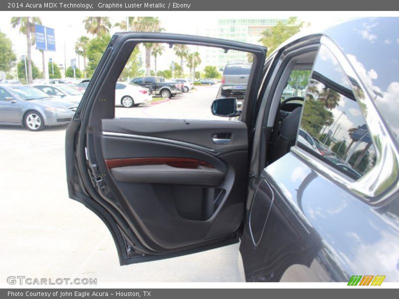 Graphite Luster Metallic / Ebony 2014 Acura MDX Technology