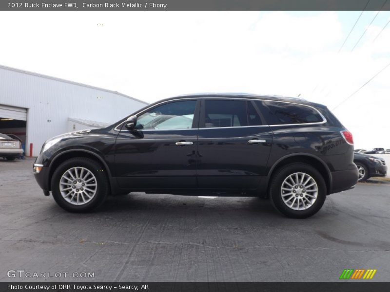 Carbon Black Metallic / Ebony 2012 Buick Enclave FWD