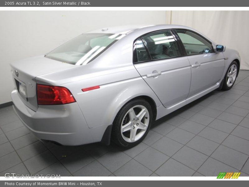 Satin Silver Metallic / Black 2005 Acura TL 3.2