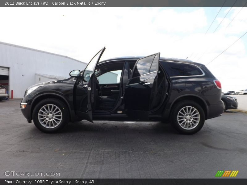 Carbon Black Metallic / Ebony 2012 Buick Enclave FWD