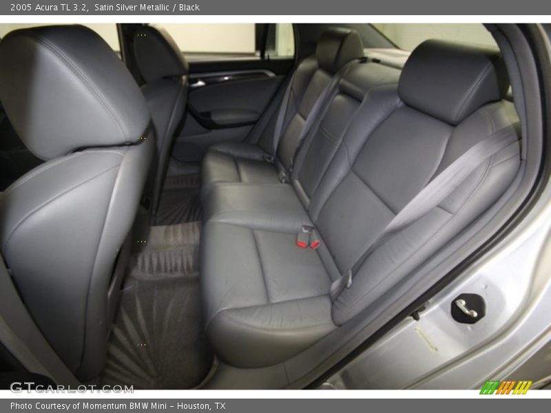 Satin Silver Metallic / Black 2005 Acura TL 3.2