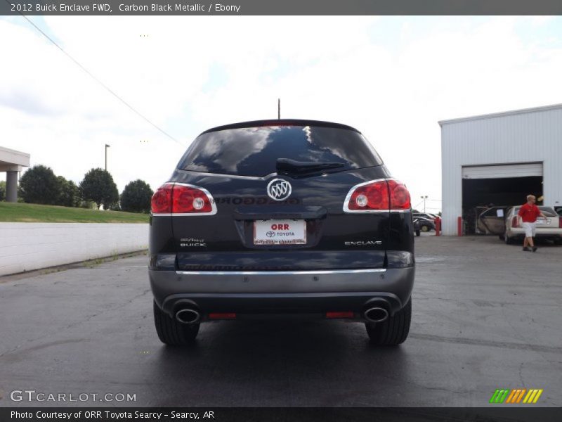 Carbon Black Metallic / Ebony 2012 Buick Enclave FWD