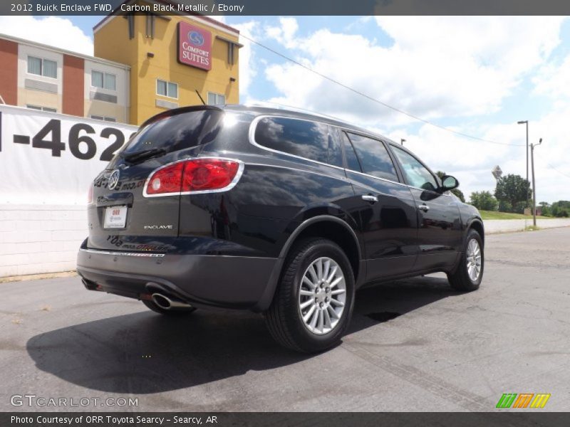 Carbon Black Metallic / Ebony 2012 Buick Enclave FWD
