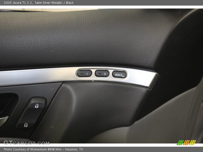 Satin Silver Metallic / Black 2005 Acura TL 3.2
